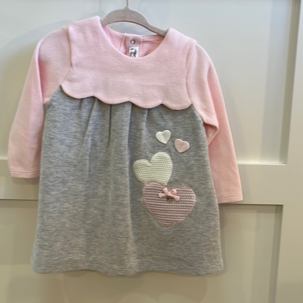 Mayoral dress with adorable detail